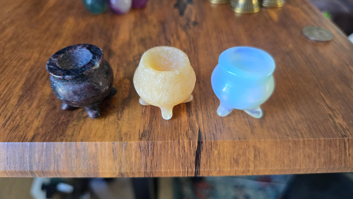 Mini Crystal Cauldrons