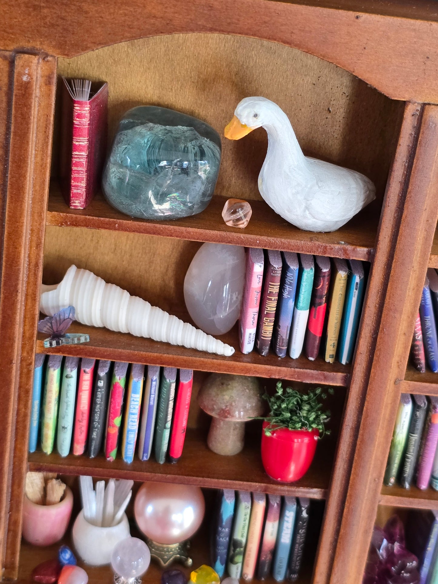 Miniature Built-In Bookcase