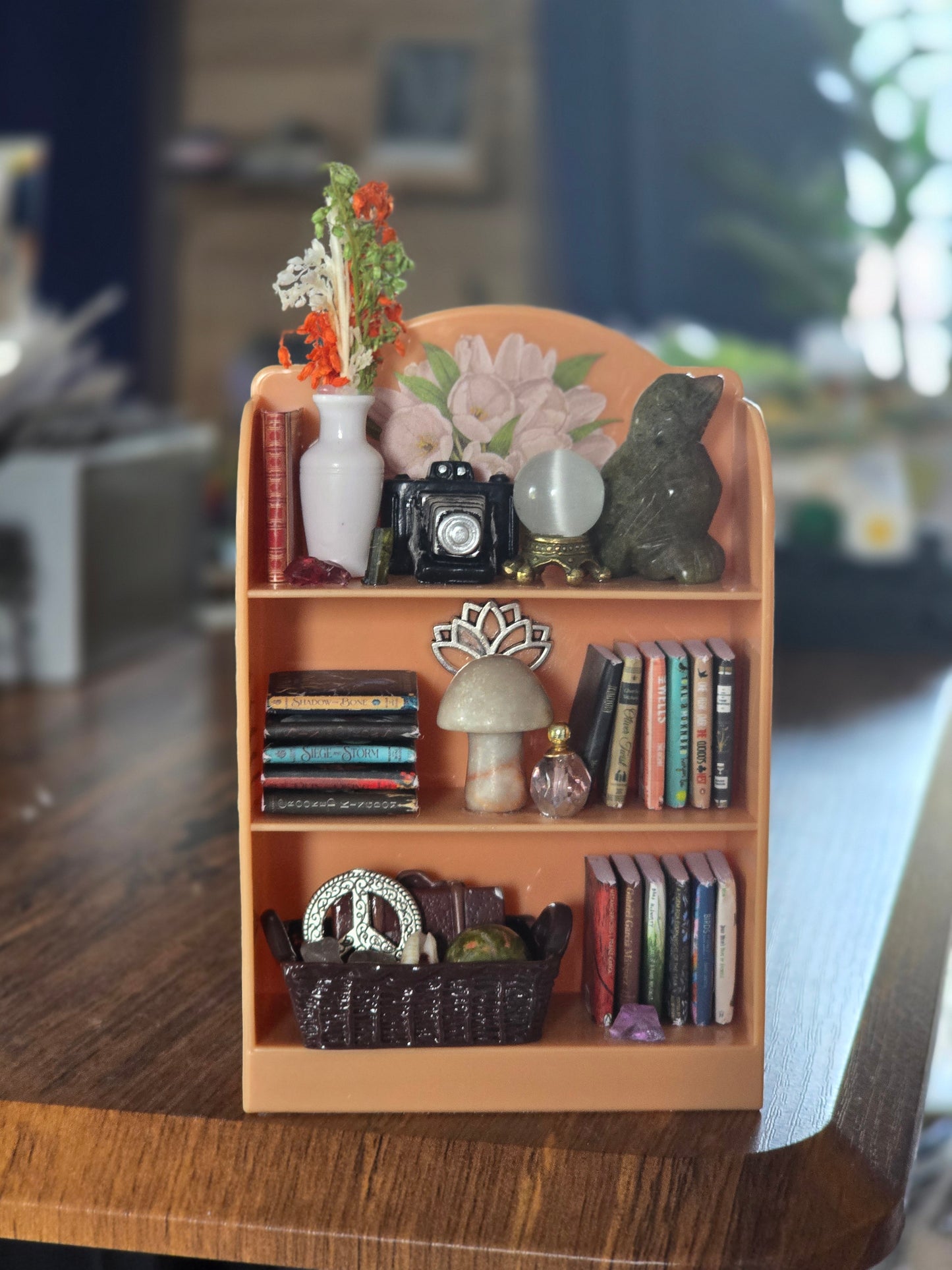 Mini Miniature Bookshelf