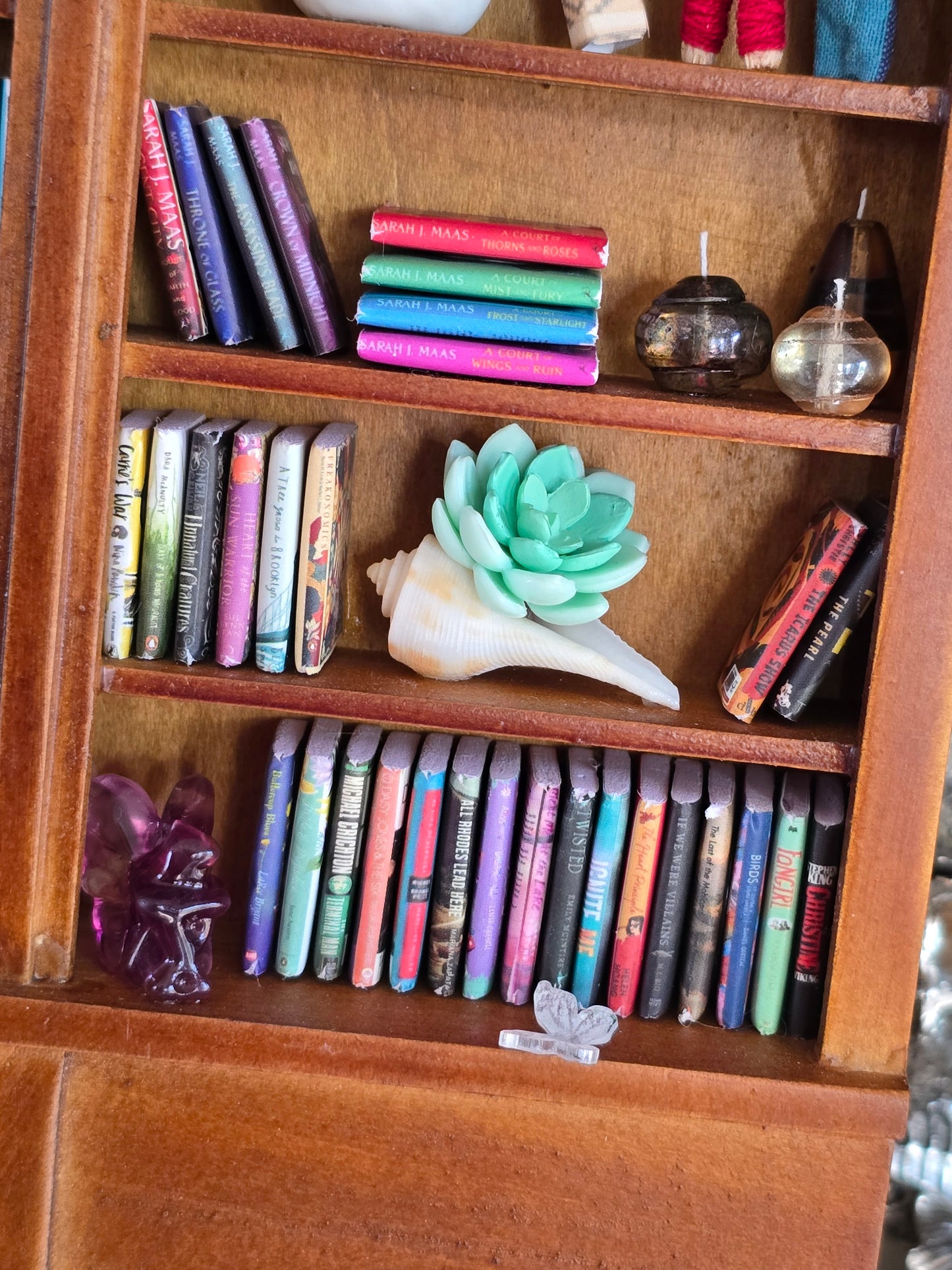 Miniature Built-In Bookcase