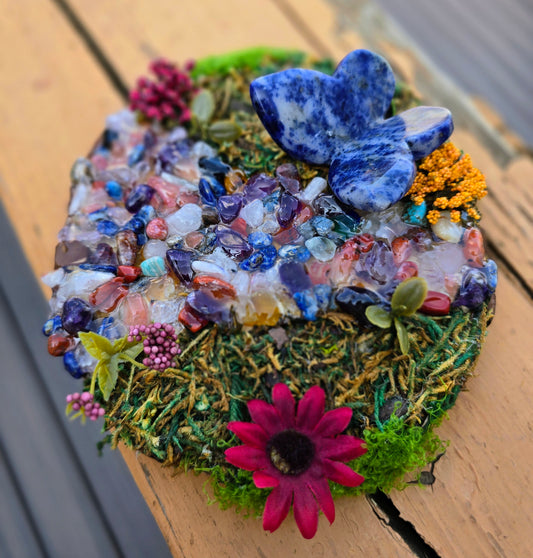 Sodalite Butterfly Garden