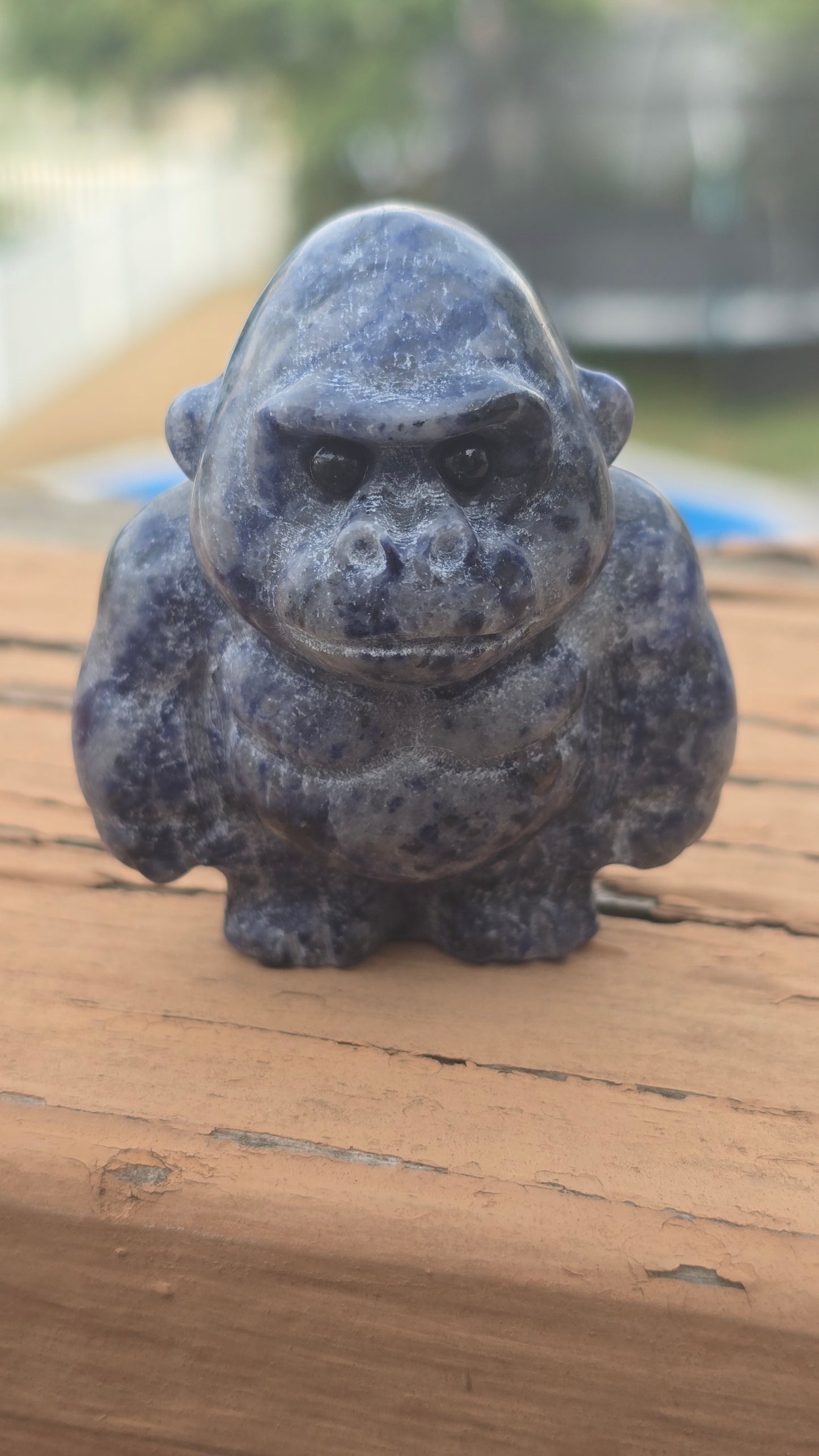 Gorilla carvings