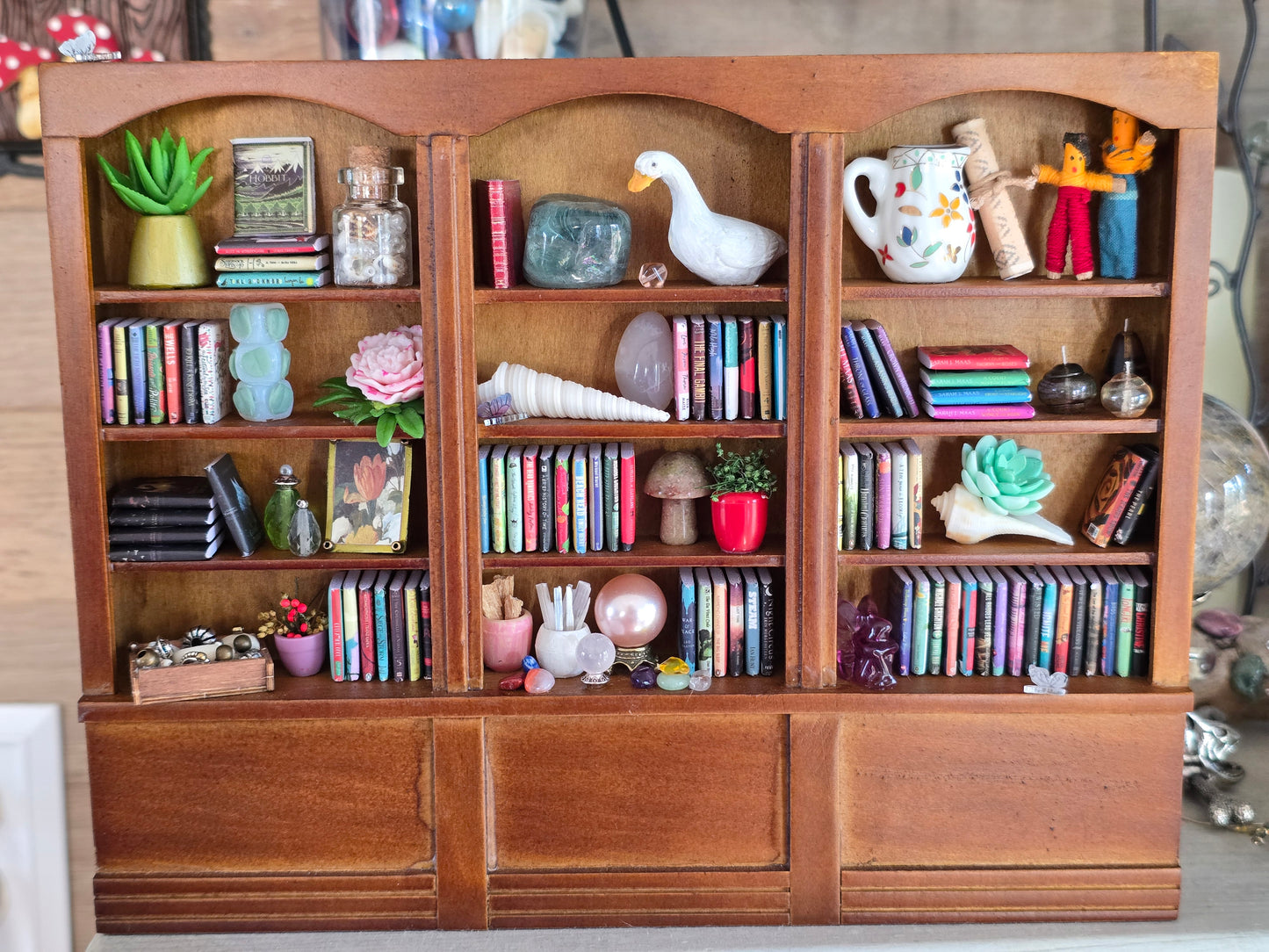 Miniature Built-In Bookcase