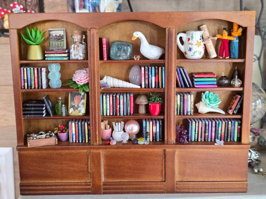 Miniature Built-In Bookcase