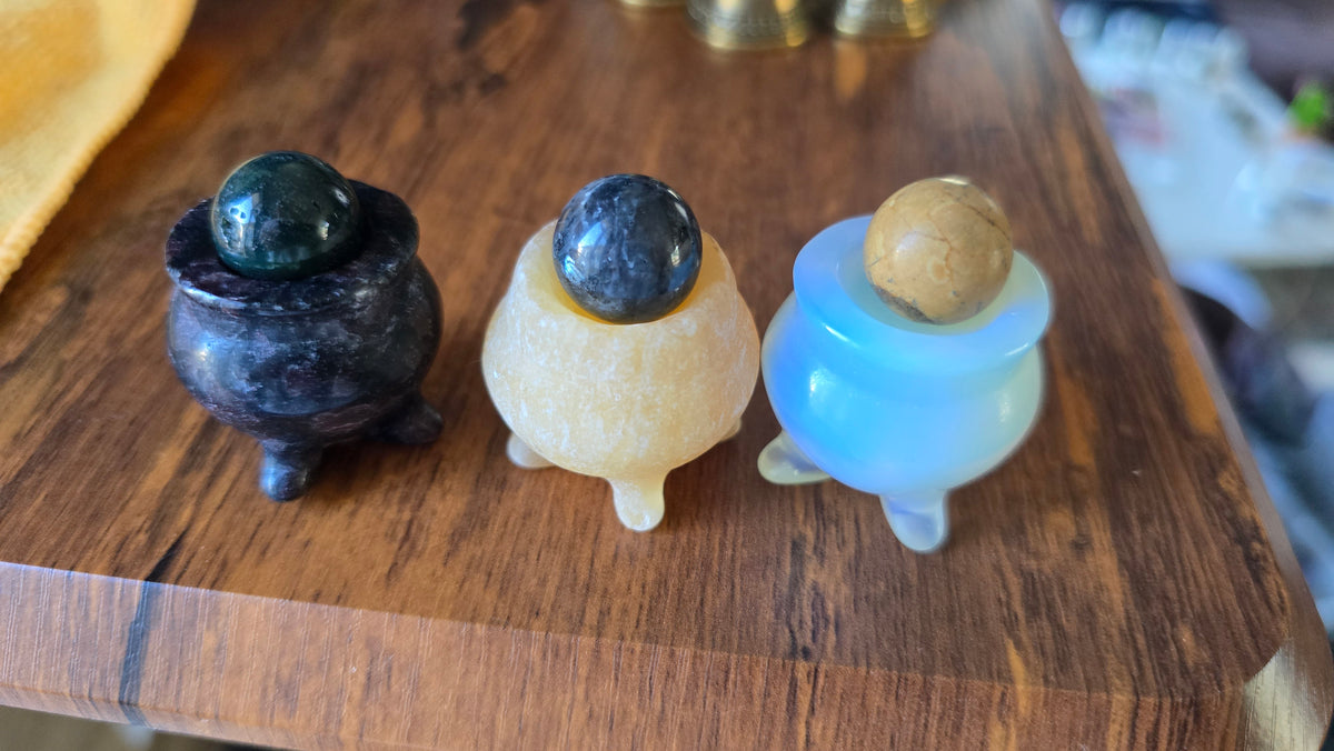 Mini Crystal Cauldrons