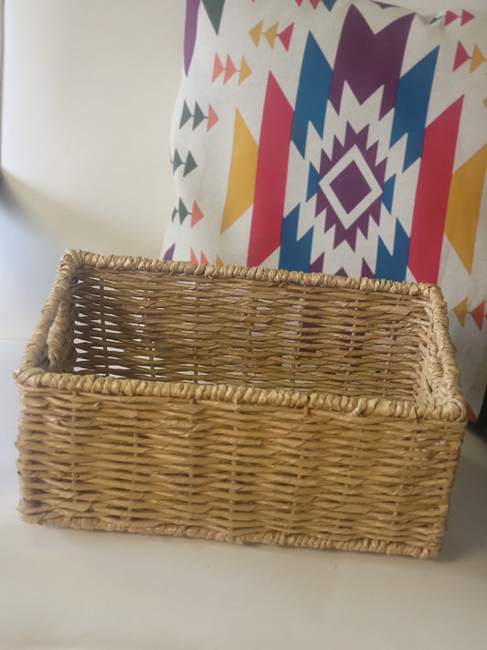 Wicker Storage Basket - Smash's Stashes