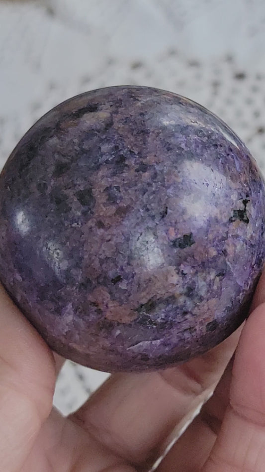 Charoite Sphere