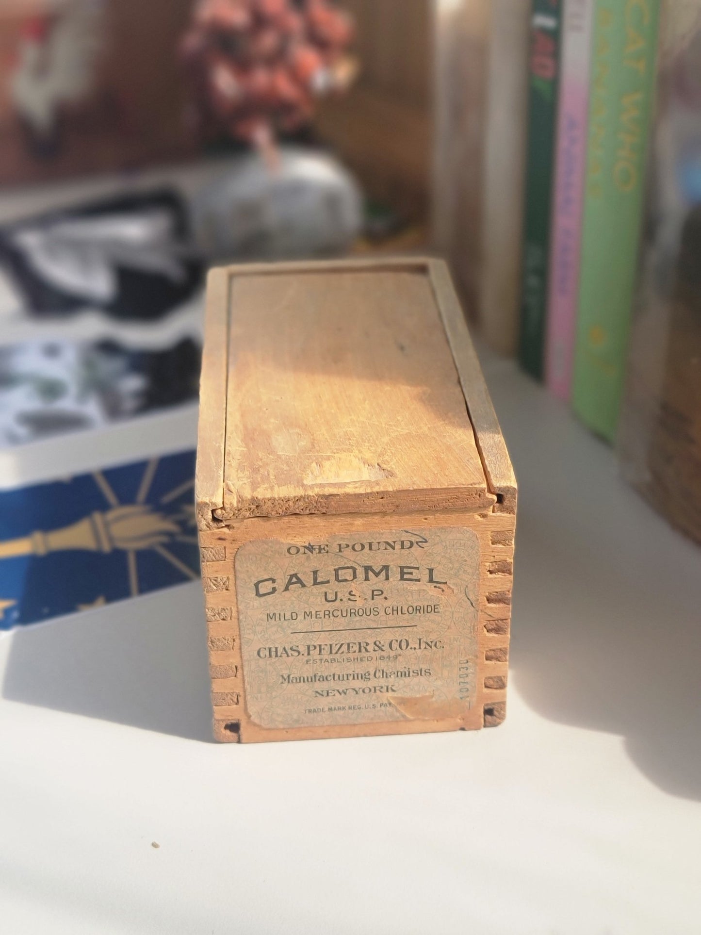 Antique Calomel USP Mercurous Chloride Box - Smash's Stashes