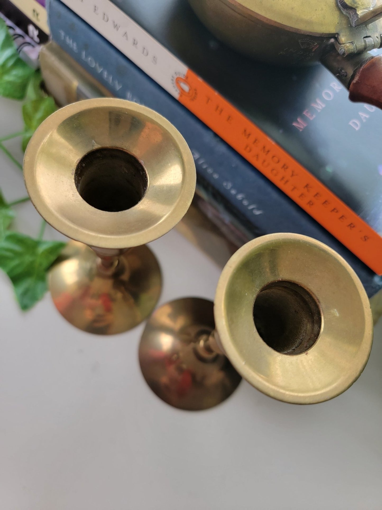 Brass Candlestick Holders - Smash's Stashes