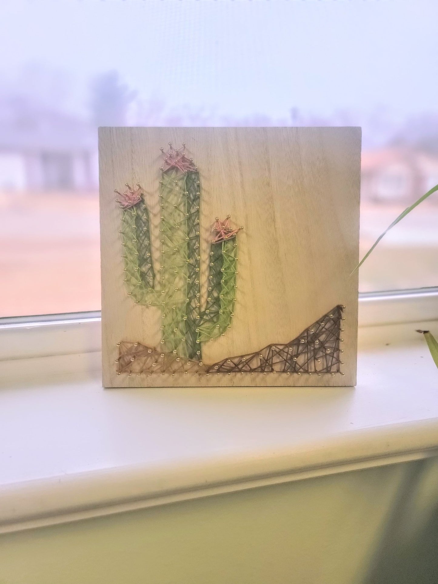 Cactus String Art - Smash's Stashes