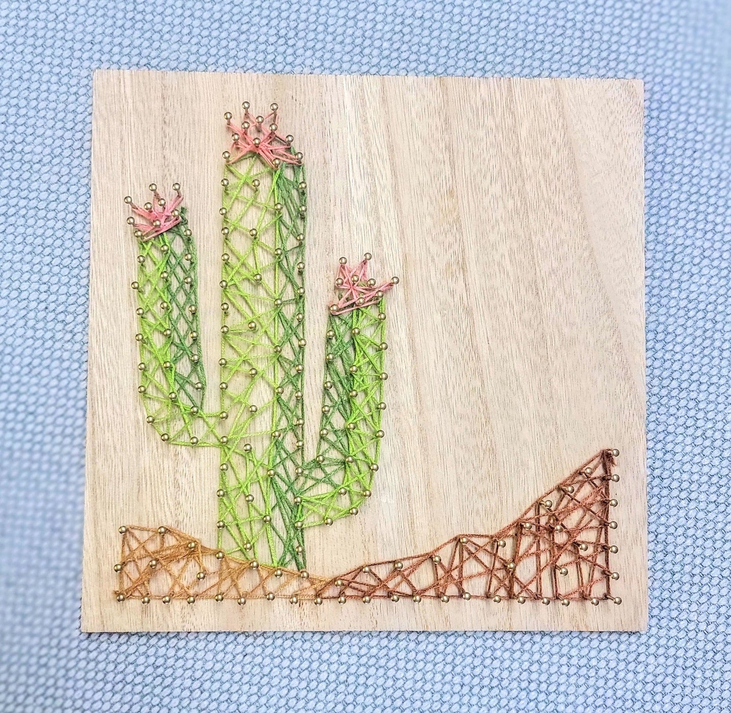 Cactus String Art - Smash's Stashes