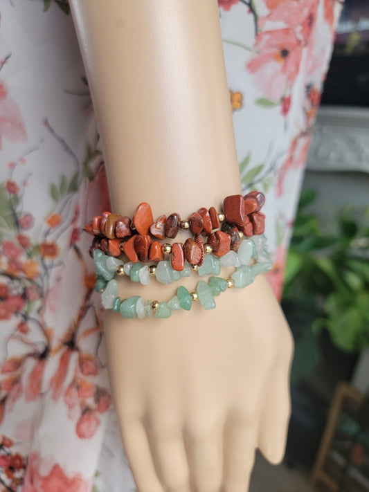 Crystal Chip Chokers/Bracelet - Smash's Stashes