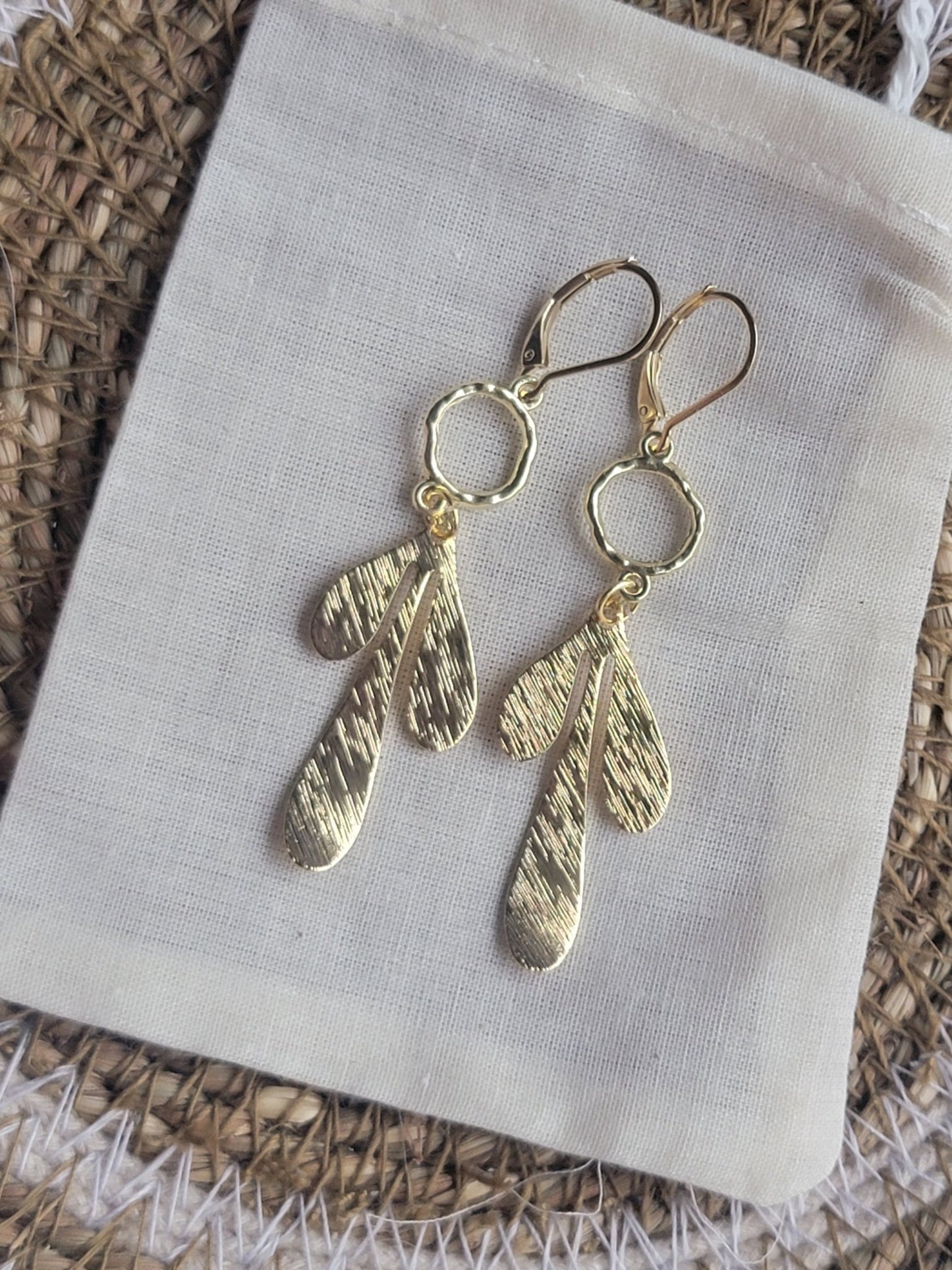 Gold Charm Earrings - Smash's Stashes