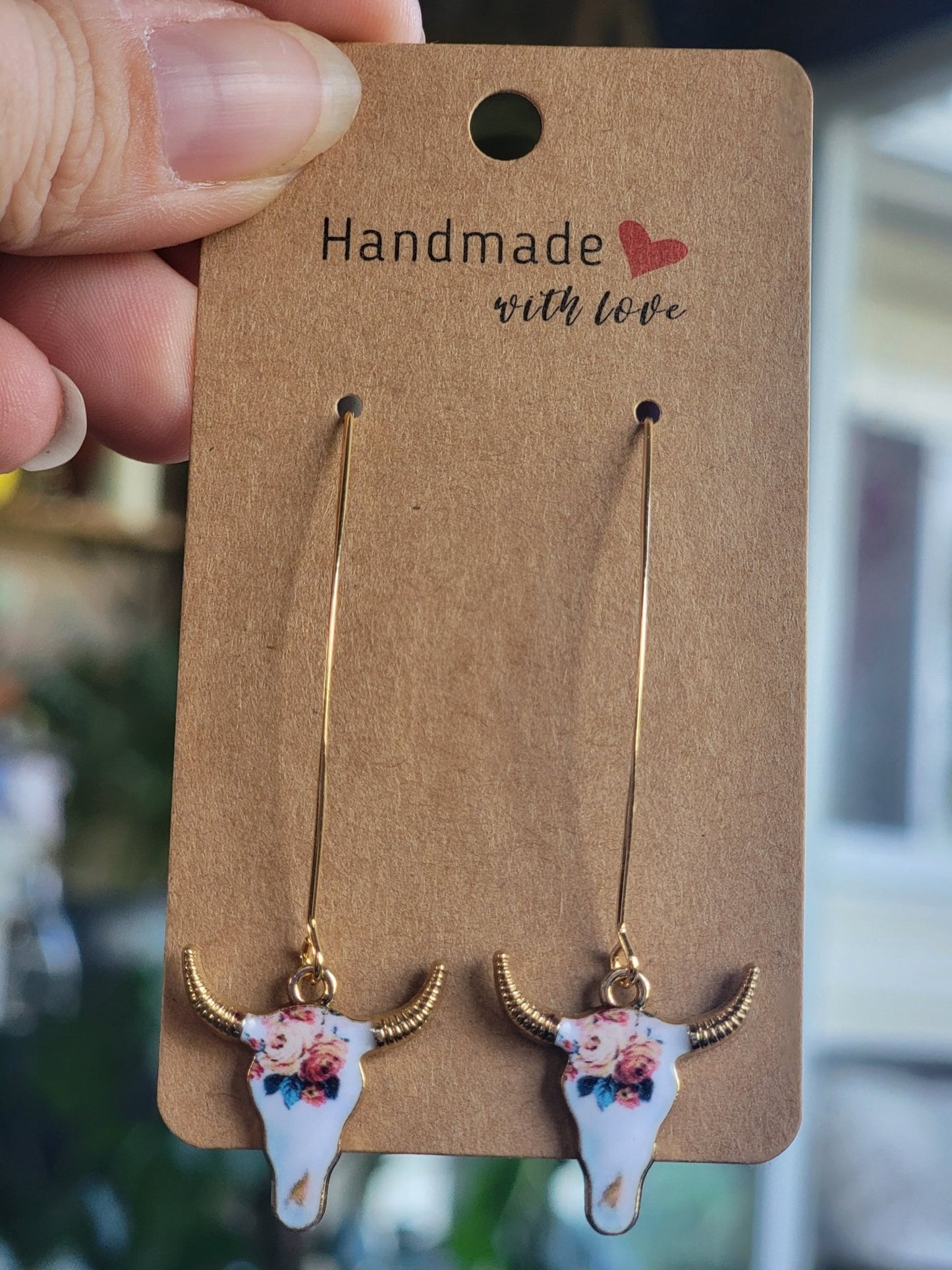 Golden Cow Earrings - Smash's Stashes