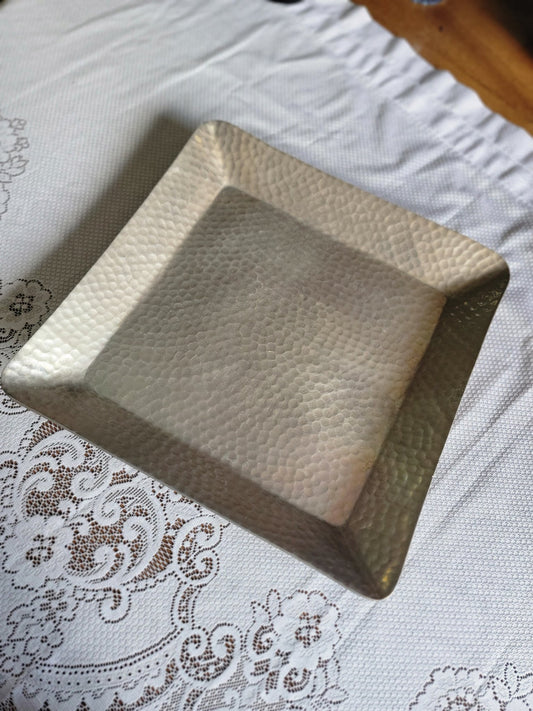 Hammered Aluminum Serving Tray - Smash's Stashes