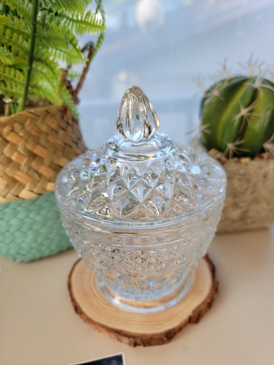 Irish Wexford Crystal Sugar Bowl - Smash's Stashes