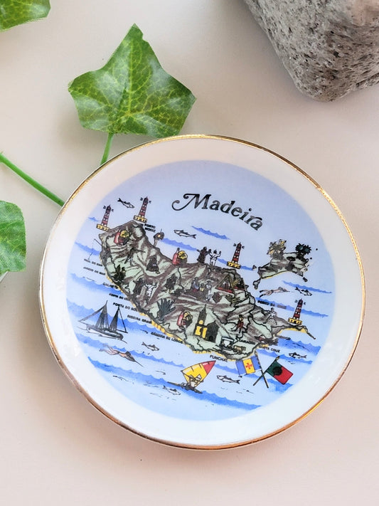 Madeira Map Plate - Smash's Stashes