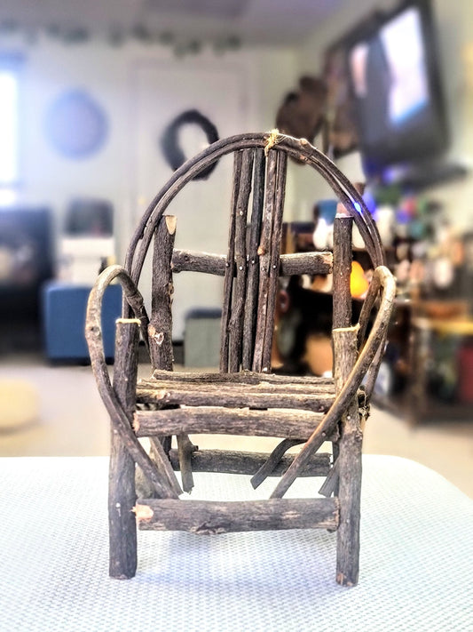 Miniature Twig Chair - Smash's Stashes