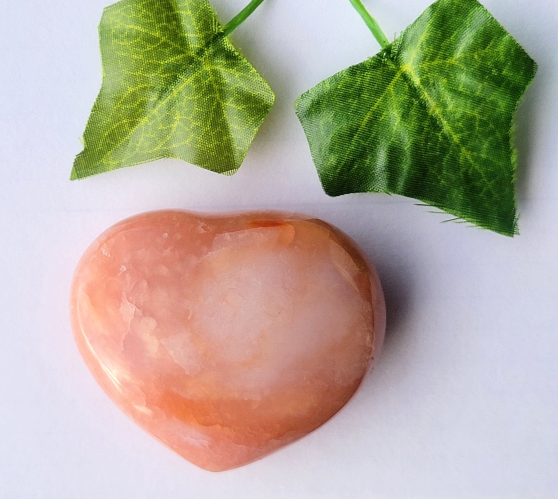 Orange Aventurine Heart - Smash's Stashes