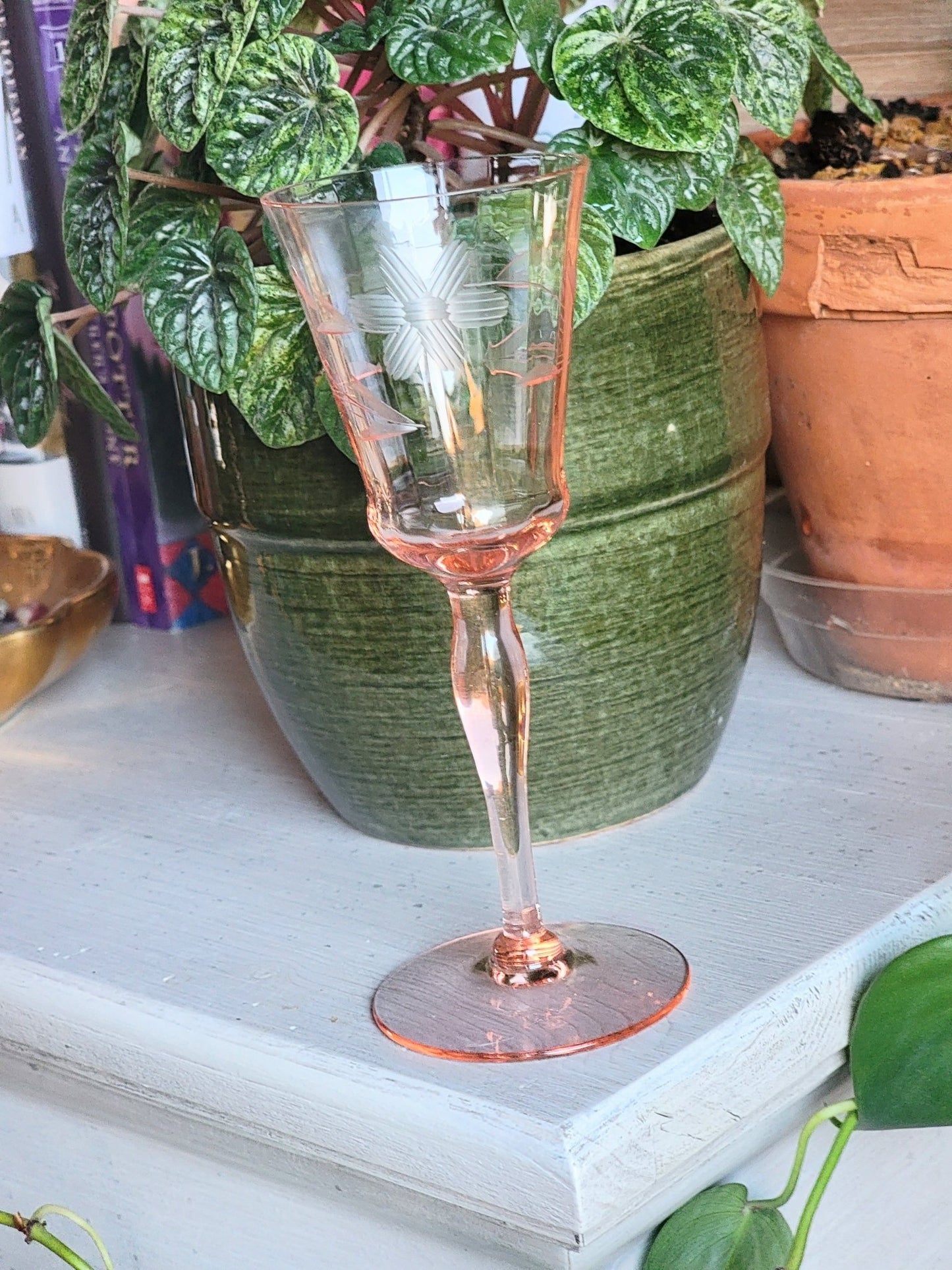 Pink Wine Glass - Smash's Stashes