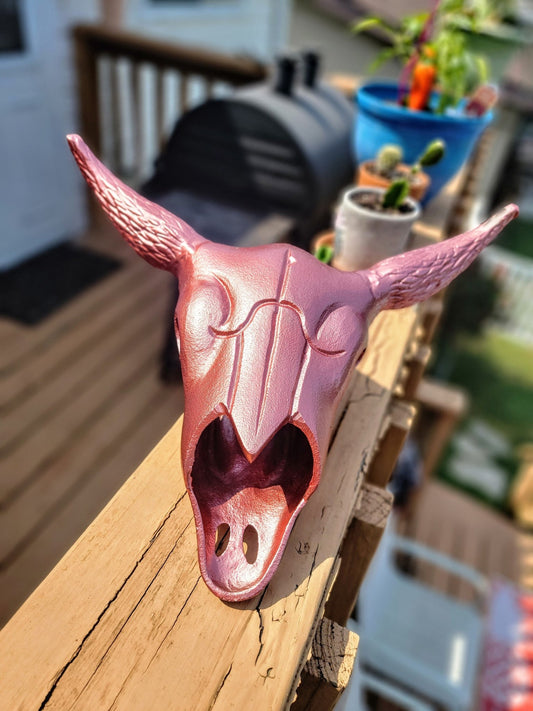 Rosè Cast Iron Skull - Smash's Stashes