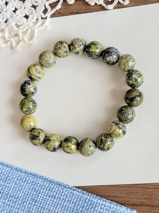 Serpentine Jasper Bracelet - Smash's Stashes