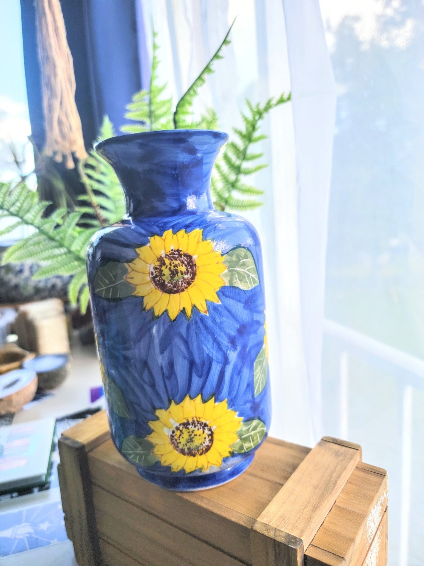 Sunflower Vase - Smash's Stashes