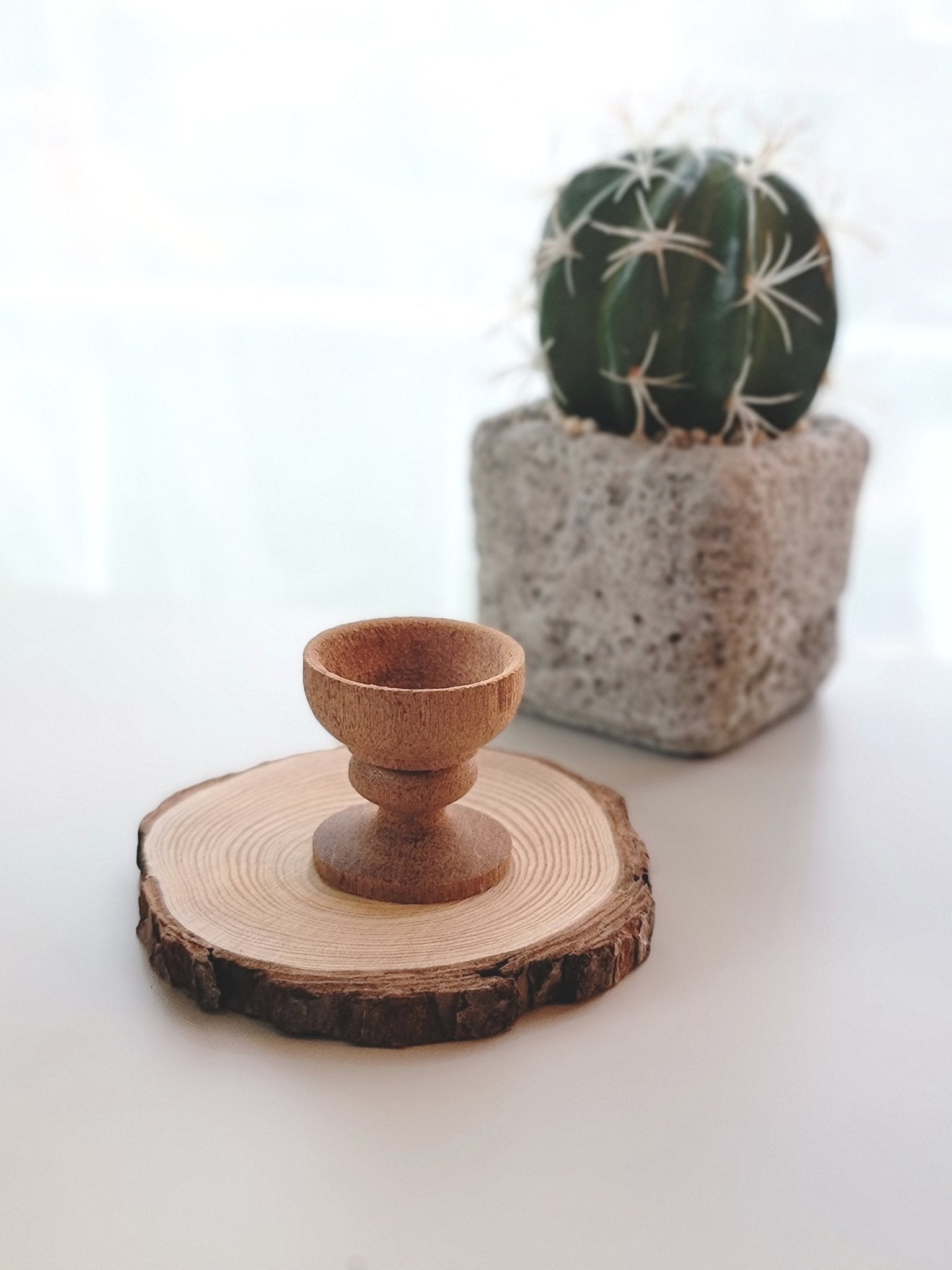 Tiny Wooden Cup - Smash's Stashes
